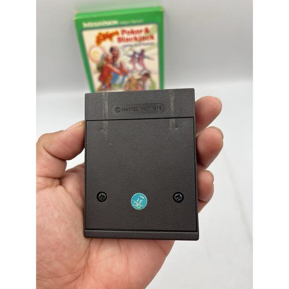 CIB Las Vegas Poker and Blackjack (Intellivision) COMPLETE IN BOX, TESTED - Picture 3 of 7